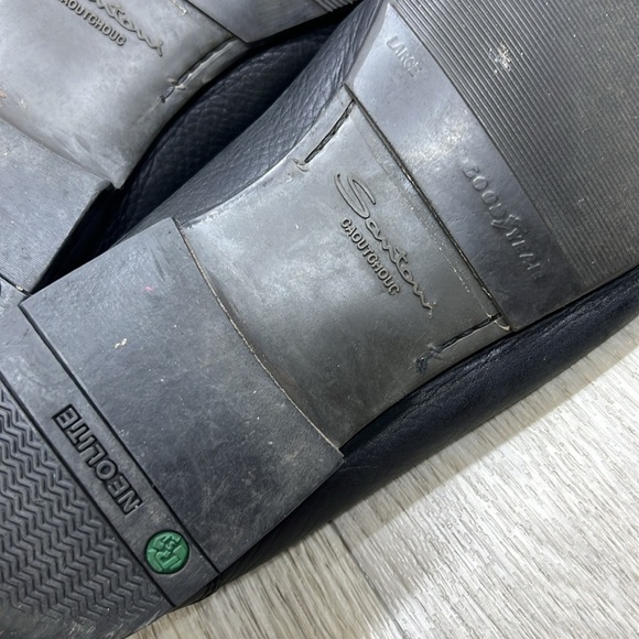 Santoni Black Loafers Made In Italy main image 7